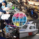 150pcs Heat Shrink Wire Connectors Electrical Terminals Kit Waterproof Ring Set