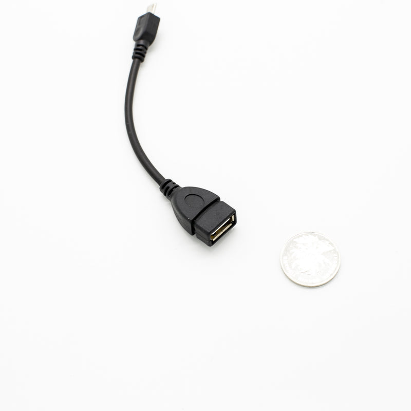 USB OTG (On the Go) Host Cable - Micro  Male to A Female for Raspberry Pi