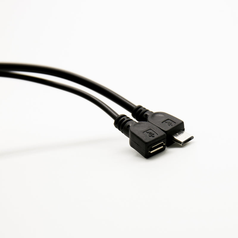 USB Cable A Female to Mini B Male and Micro Female Jack Adapter With ODSEVEN Raspberry Pi