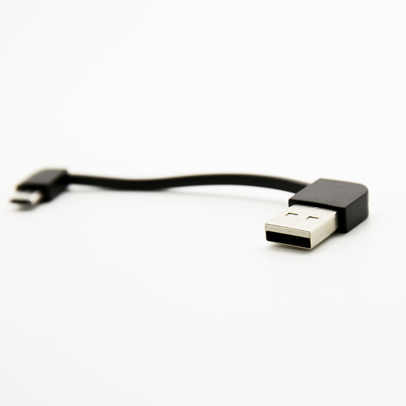 A Male To Micro B Male 6.5" ± 0.5" Short Adapter / Micro B Cable for Mobile