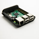 Odseven ABS Plastic Black Raspberry Pi 3 Model B Case