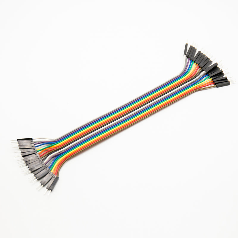 Odseven Premium Male/Male Jumper Wires - 20 x 6" (150mm)