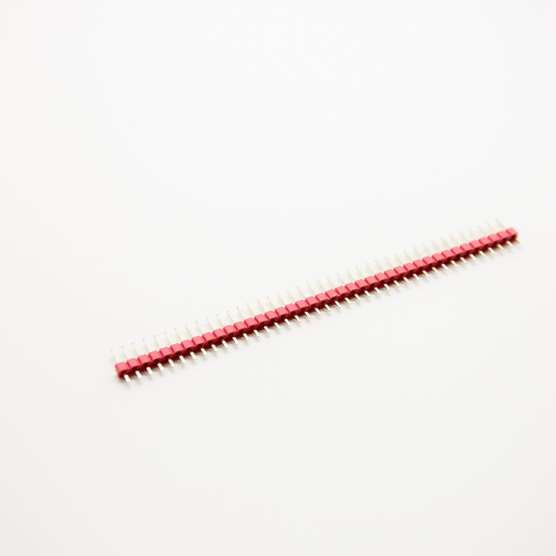 Red/Blue/Black 0.1" 1X40 Pin Male Header Strip Copper-Plated Colorful With Raspberry Pi