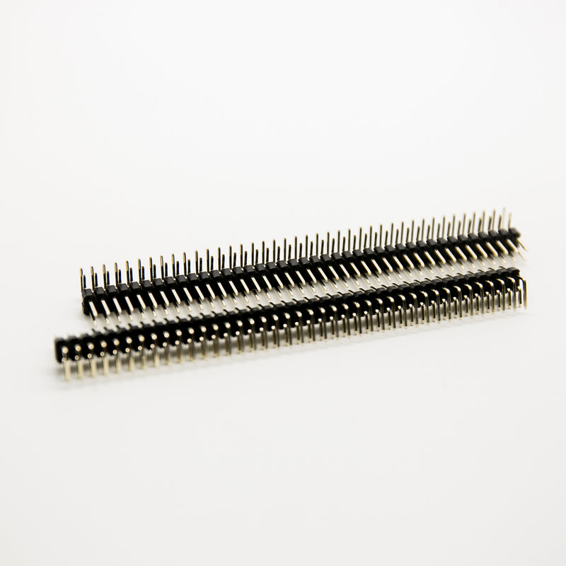 Odseven Rasoberry Pi Break-away 0.1" 40-pin Single Row Strip Right-angle Male Header