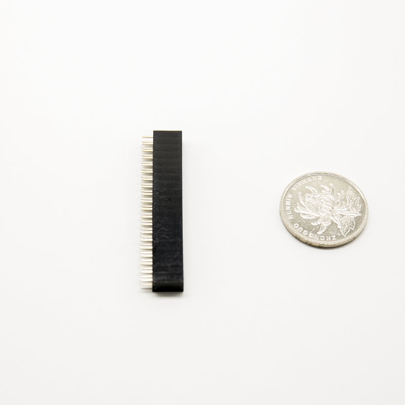 5pcs 0.1" 2x20 Pin Double Row Female Straight Socket Header With Raspberry Pi
