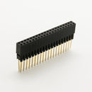 2x20/2x32 Pin Double Row Female Straight Socket Header With Raspberry Pi
