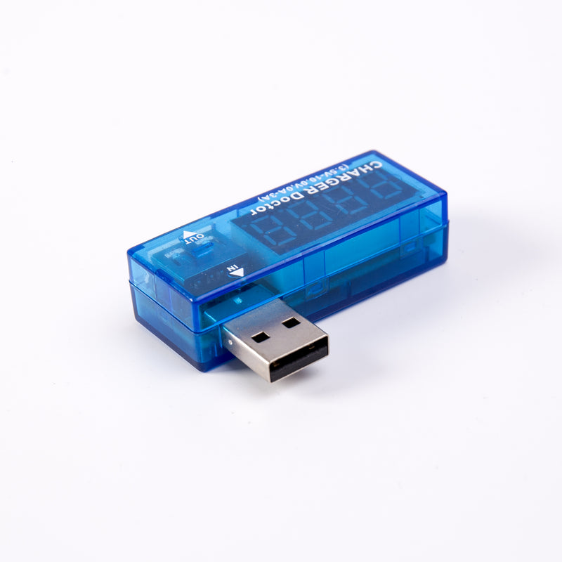 Odseven USB Voltmeter Ammeter 4 Digit Display Mobile Power Charging Detector Charger Doct Tester Capacity Voltage Meter
