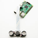 Odseven Raspberry Pi 3 Model B+ Camera Kit 5MP Focal Adjustable Night Vision Camera