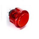 Odseven Arcade Button - 30mm Translucent Red Wholesale