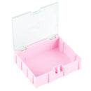 Odseven Medium Modular Snap Boxes - SMD Component Storage - 2 Pack - Pink