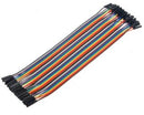 Odseven Premium Female/Female Raw Custom Jumper Wires - 40 x 6 (150mm)