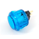 ODSeven Arcade Button - 30mm Translucent Blue Wholesale