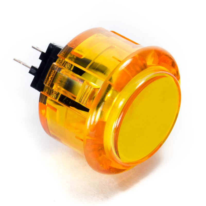 Odseven Arcade Button - 30mm Translucent Yellow Wholesale