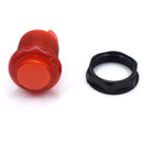 Odseven Arcade Button with LED - 30mm Translucent Red Wholesale
