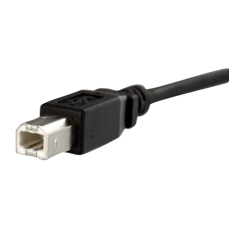 Panel Mount USB Cable - B Male to B Female