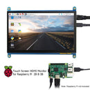 7 Inch 1024X600 HDMI LCD Screen with Touch Function for Raspberry Pi B+/2B 3B