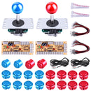 Odseven 2-Player Arcade Buttons and Joystick DIY Controller Kit Wholesale