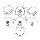 Odseven Massive Arcade Button with LED - 100mm Red Wholesale