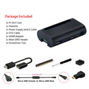 Raspberry Pi Zero Black Case with Heat Sink and 3 in 1 Adapter Kit Compatible for Raspberry Pi Zero W