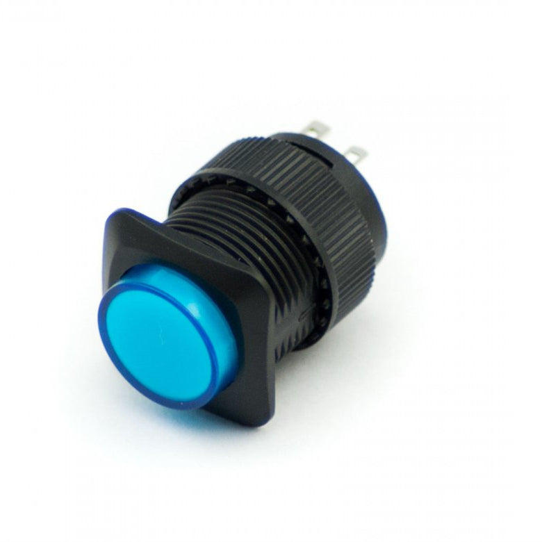 Odseven 16mm Illuminated Pushbutton - Blue Momentary Wholesale