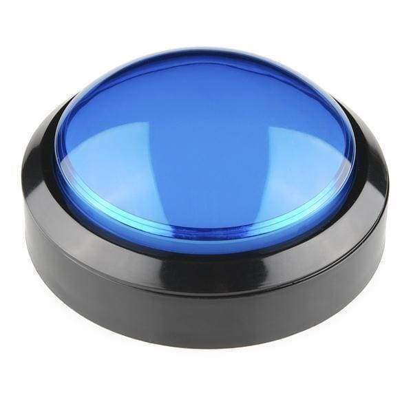 Odseven Massive Arcade Button with LED - 100mm Blue Wholesale