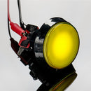 Odseven Large Arcade Button with LED - 60mm Yellow Wholesale
