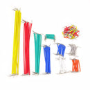 Odseven Pre-formed 140PCS Jumper Wire Kit Solderless Breadboard Jumper Cable Set