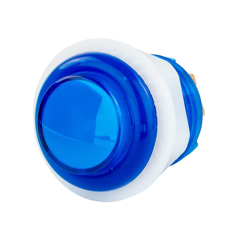 Odseven  Mini LED Arcade Button - 24mm Translucent Blue Wholesale