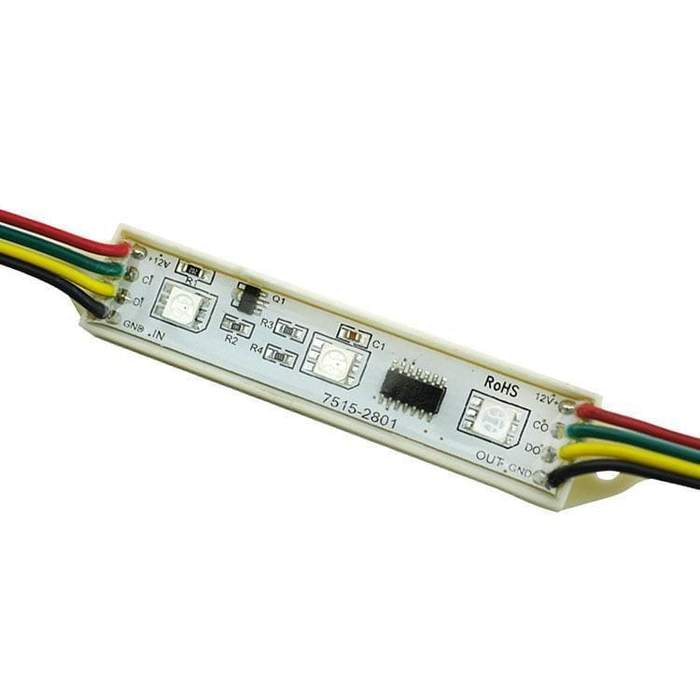Odseven 75mm Bars - 12V Digital RGB LED Pixels (Strand of 21) - WS2801