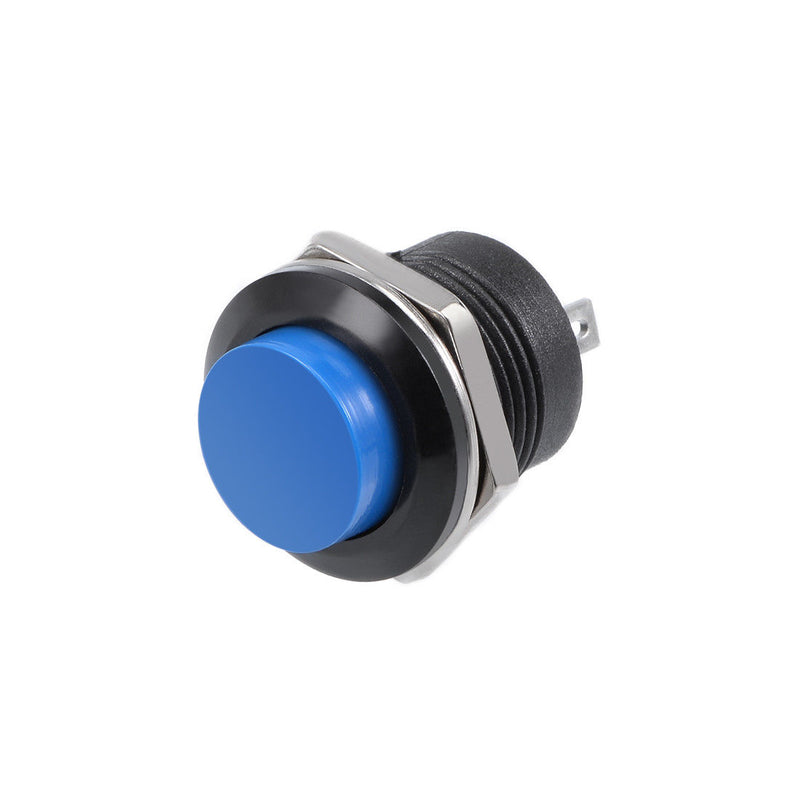 Odseven 16mm Panel Mount Momentary Pushbutton - Blue Wholesale