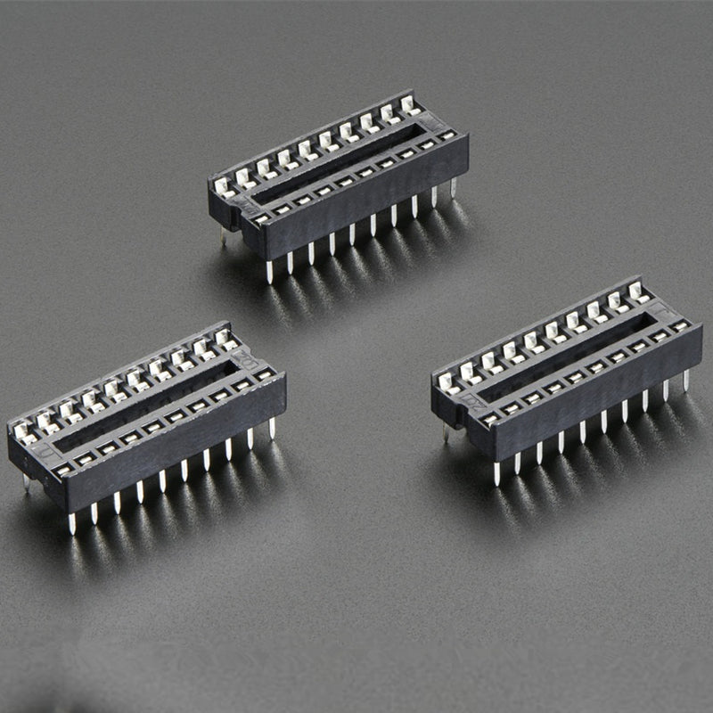 Odseven Wholesale IC Socket - for 20-pin 0.3" Chips - Pack of 3