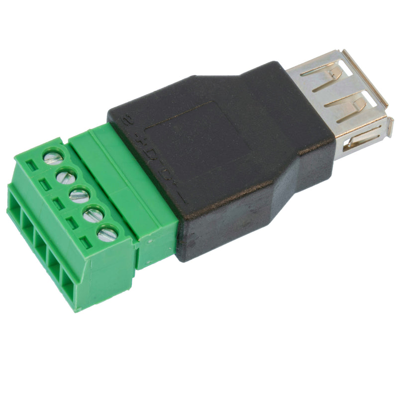 Odseven USB-A Female Socket to 5-pin Terminal Block Wholesale
