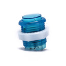 Odseven  Mini LED Arcade Button - 24mm Translucent Blue Wholesale