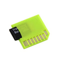 Odseven Green Shortening microSD adapter for Raspberry Pi & Macbooks
