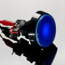 Odseven Large Arcade Button with LED - 60mm Blue Wholesale