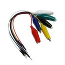 Odseven Small Alligator Clip to Male Jumper Wire Bundle - 12 Pieces