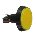 Odseven Large Arcade Button with LED - 60mm Yellow Wholesale