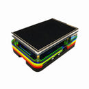 Odseven Raspberry Pi 4 Model B Case with Cooling Fan Mount - Rainbow