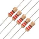 Odseven Wholesale Through-Hole Resistors - 220 ohm 5% 1/4W - Pack of 25