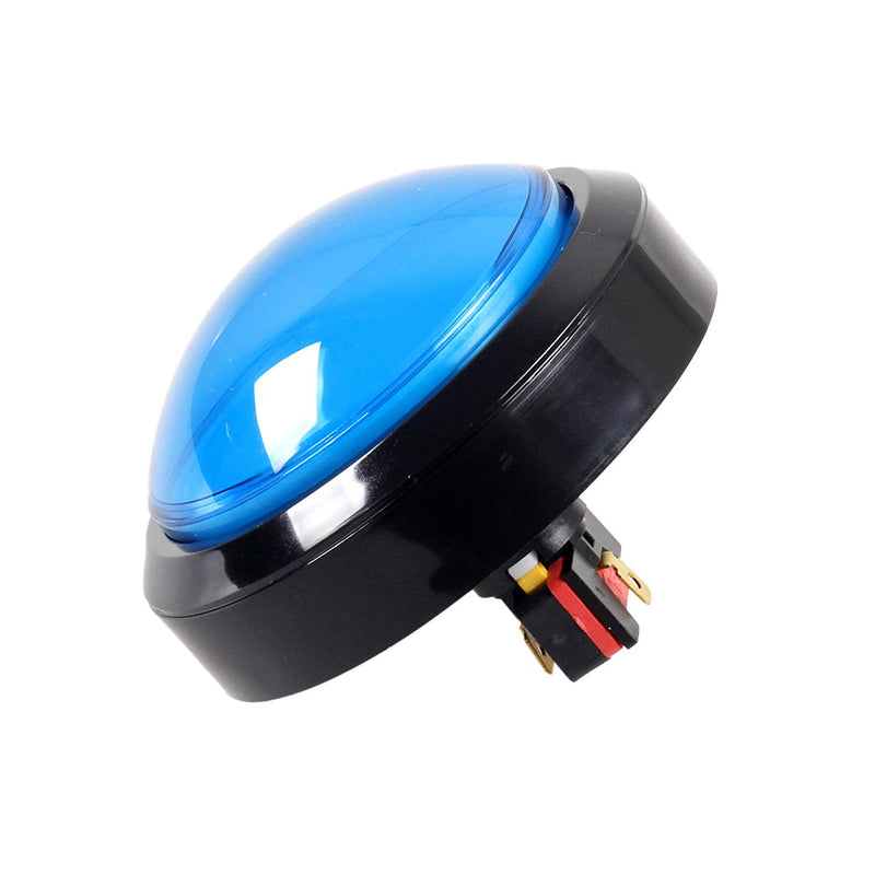 Odseven Massive Arcade Button with LED - 100mm Blue Wholesale