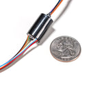 Odseven Miniature Slip Ring - 12mm Diameter-12 Wires-Max 240V @ 2A