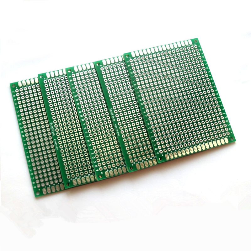 Penta Angel 10pcs Double-Side Prototype PCB Universal Printed Circuit Board (5x7cm)