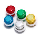 Odseven Mini LED Arcade Button - 24mm Translucent Yellow Wholesale