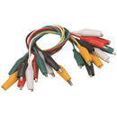 Odseven Small Alligator Clip Test Lead (set of 12)