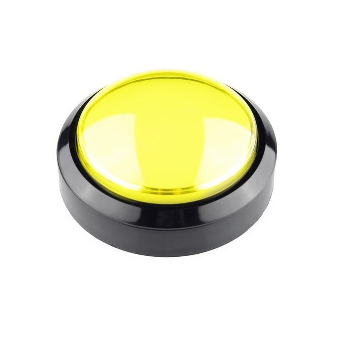 Odseven Massive Arcade Button with LED - 100mm Yellow Wholesale