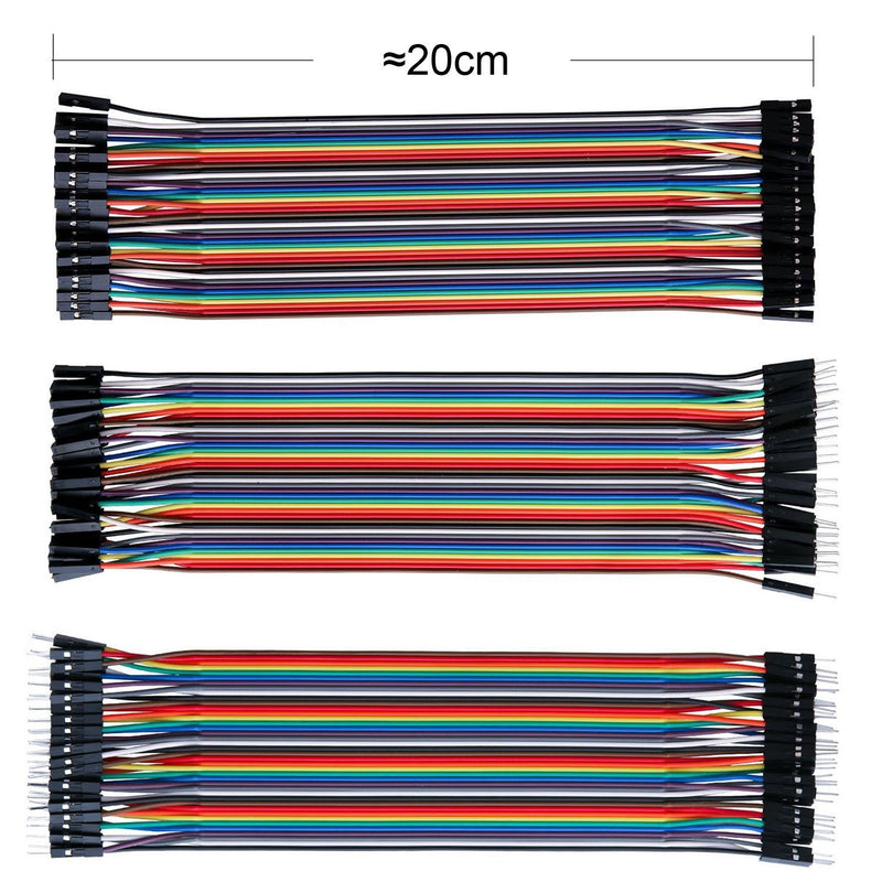 Odseven Multicolored Breadboard Jumper Wires kits Wholesale