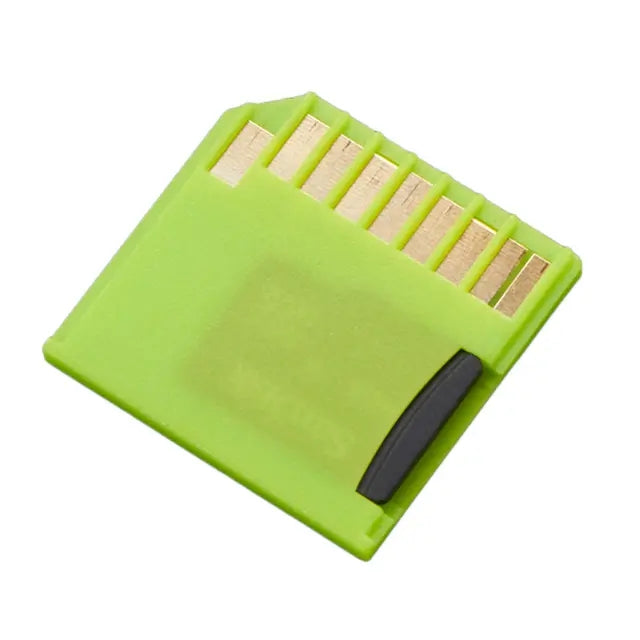 Odseven Green Shortening microSD adapter for Raspberry Pi & Macbooks