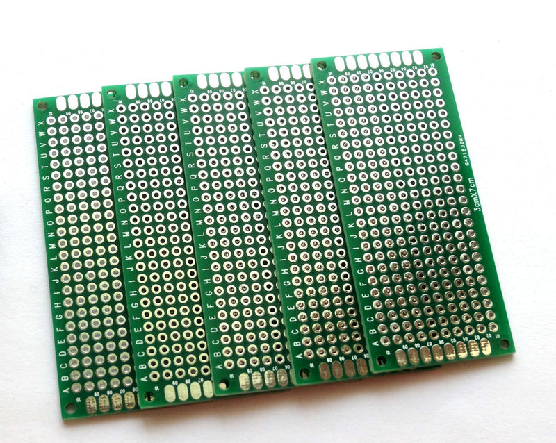 Odseven Penta Angel 10pcs Double-Side Prototype PCB Universal Printed Circuit Board (3x7cm)
