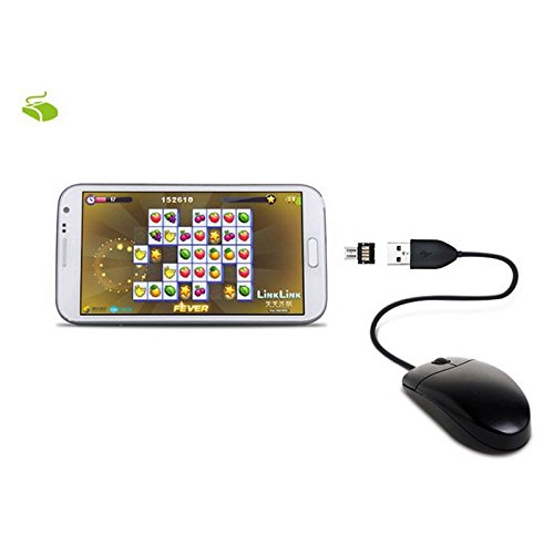 Ultra Mini DM Micro USB 5pin OTG Adapter Connector for Cell Phone Tablet & USB Cable & Flash Disk