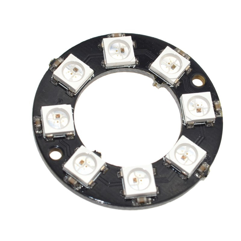 Odseven 8 Bit LEDs WS2812 5050 RGB LED Ring Lamp with Integrated Drivers
